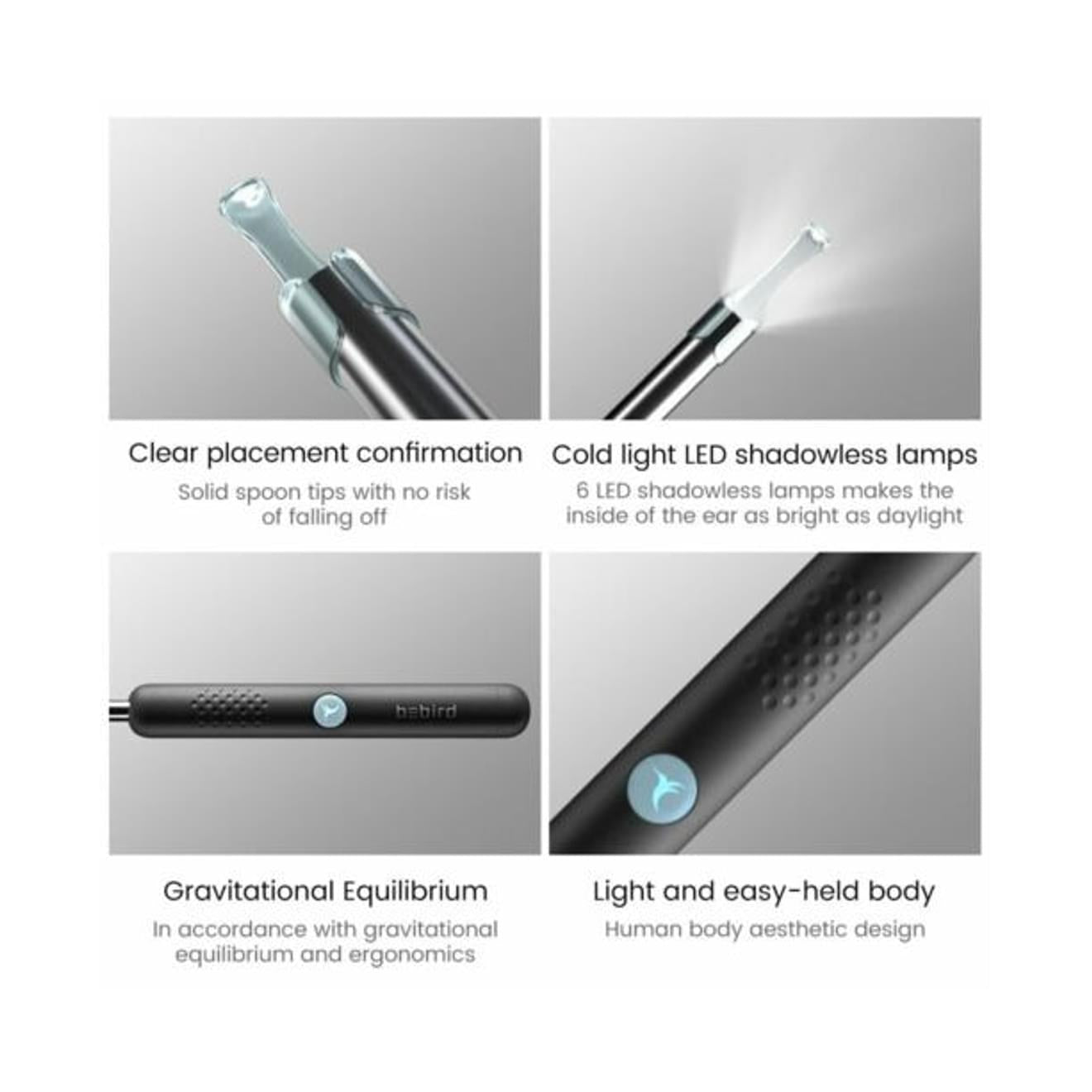 Bebird Smart Earwax Removal Tool R1 - Black