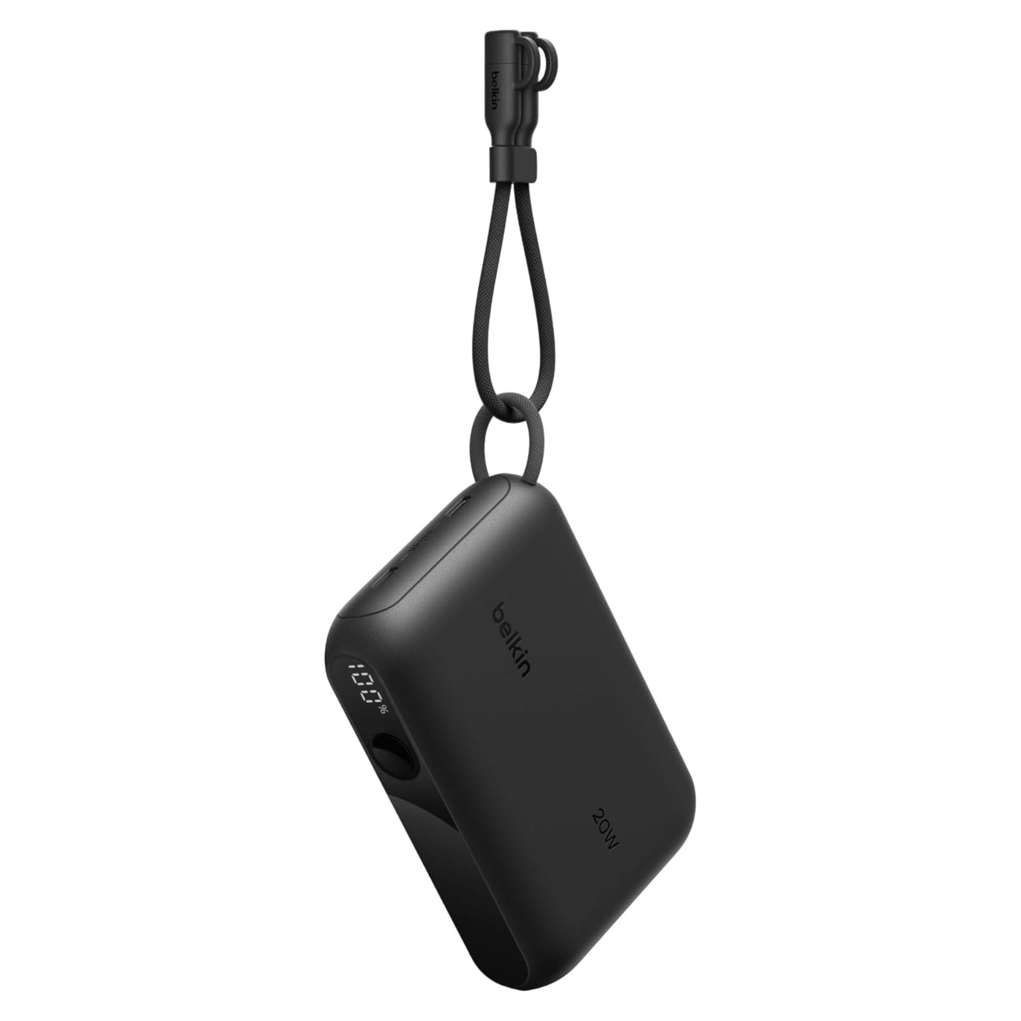 Belkin BoostCharge 20W Fast Charging Power Bank WithType-C Cable 10,000mAh - Black
