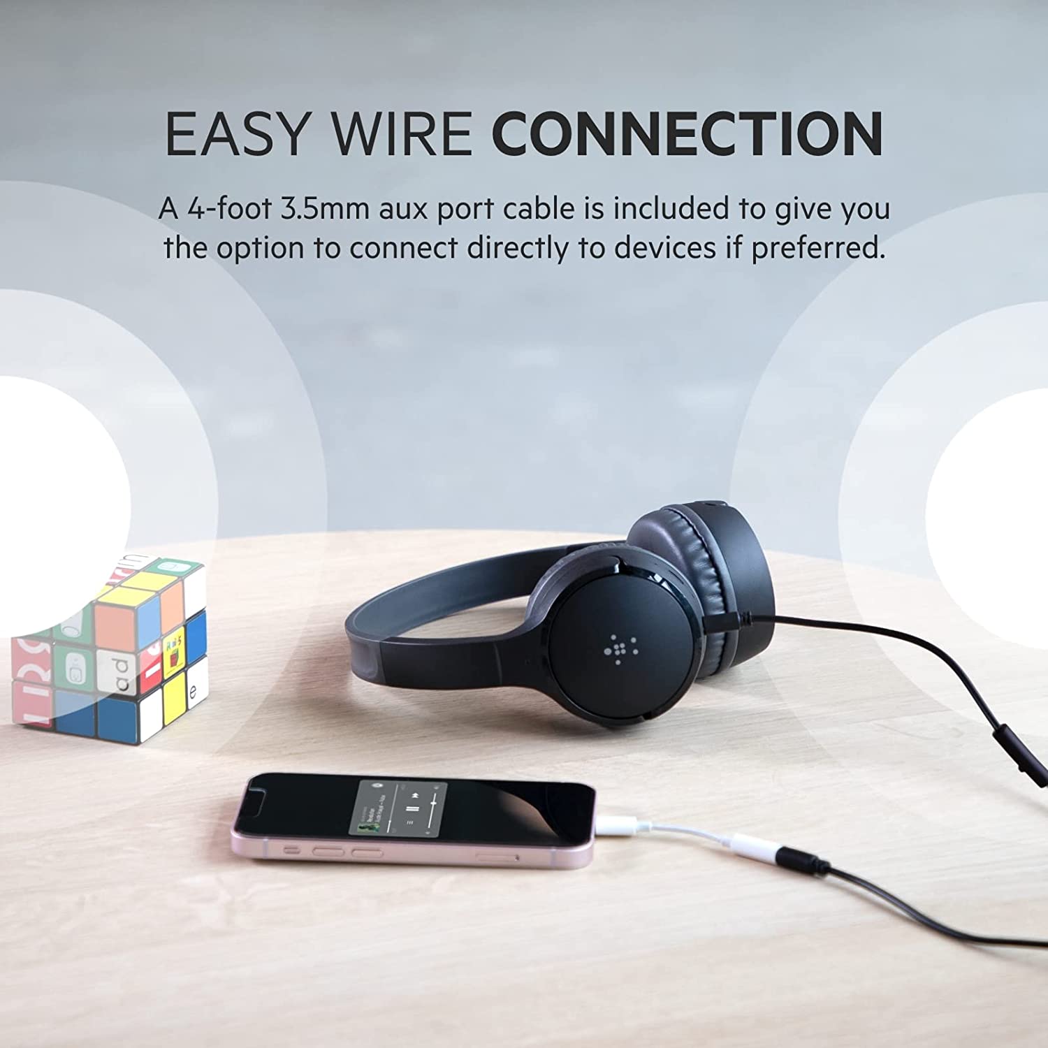 Belkin SoundForm Mini Kids On Ear Wireless Headphones