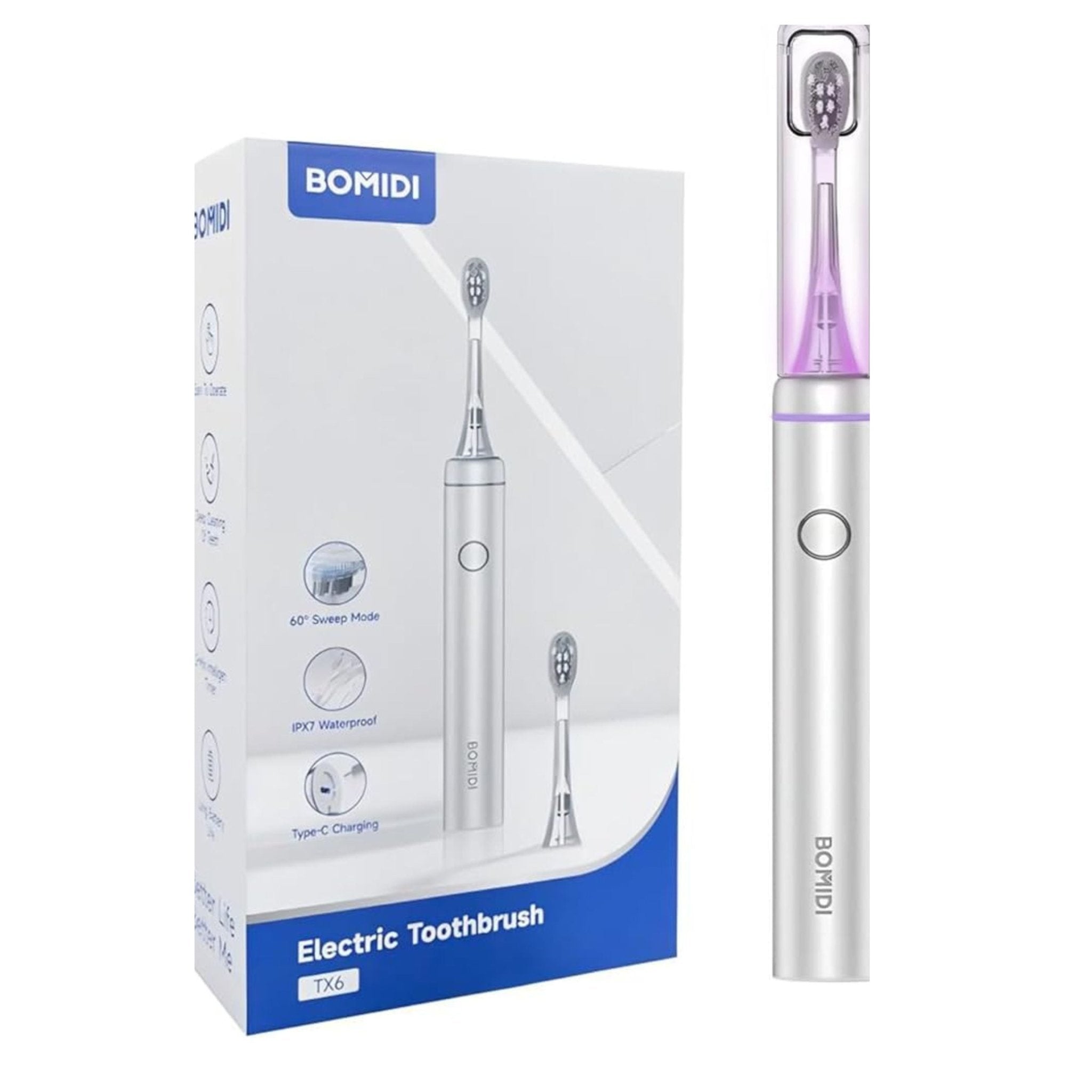 Bomidi Electric Toothbrush TX6 - Grey