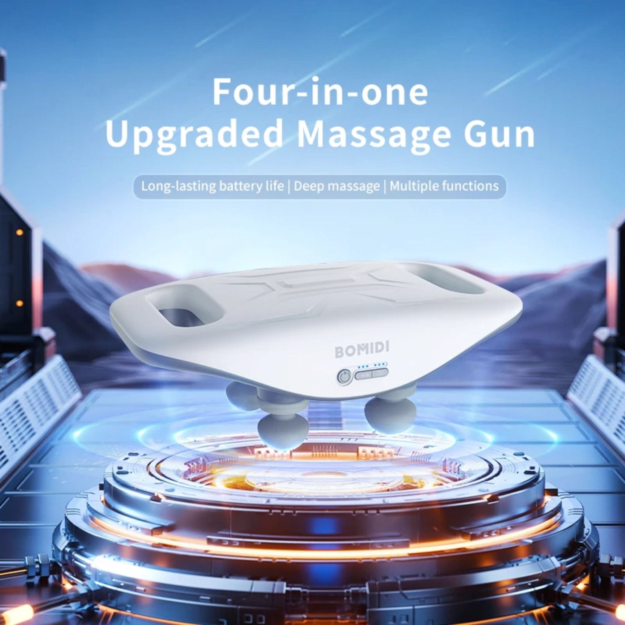 Bomidi Four Head Massager MG3 - White