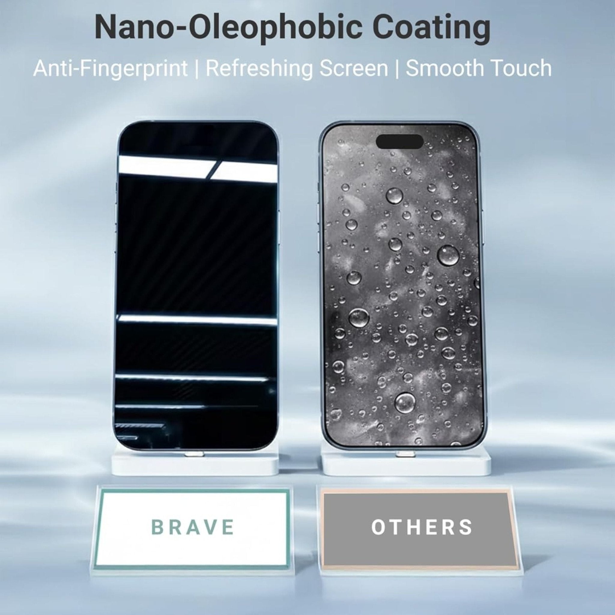 Brave 2.5D Privacy Screen Protector for iPhone 17 Air , 17 Pro & 17 Pro Max Impact & Scratch Protection SP-17M