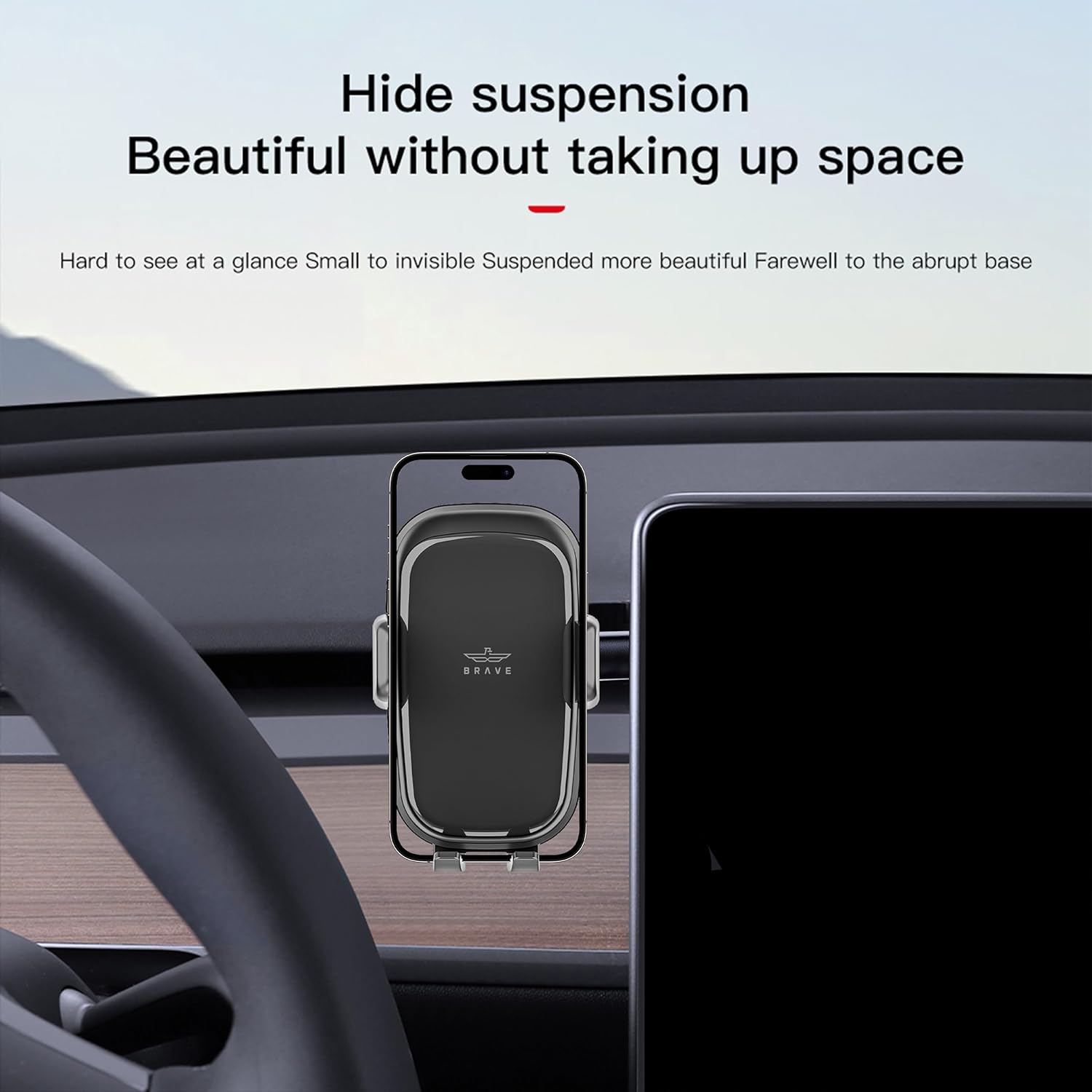 Brave Universal Smartphone Holder BHL - 50 - Black