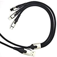 Brave Zinc 3-In-1 Braided Charging Cable