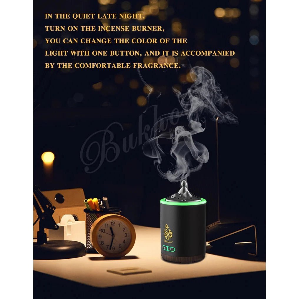 Bukhoor BK-19 With LIght - Black