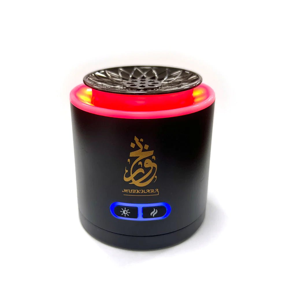 Bukhoor Round BK-002- Black