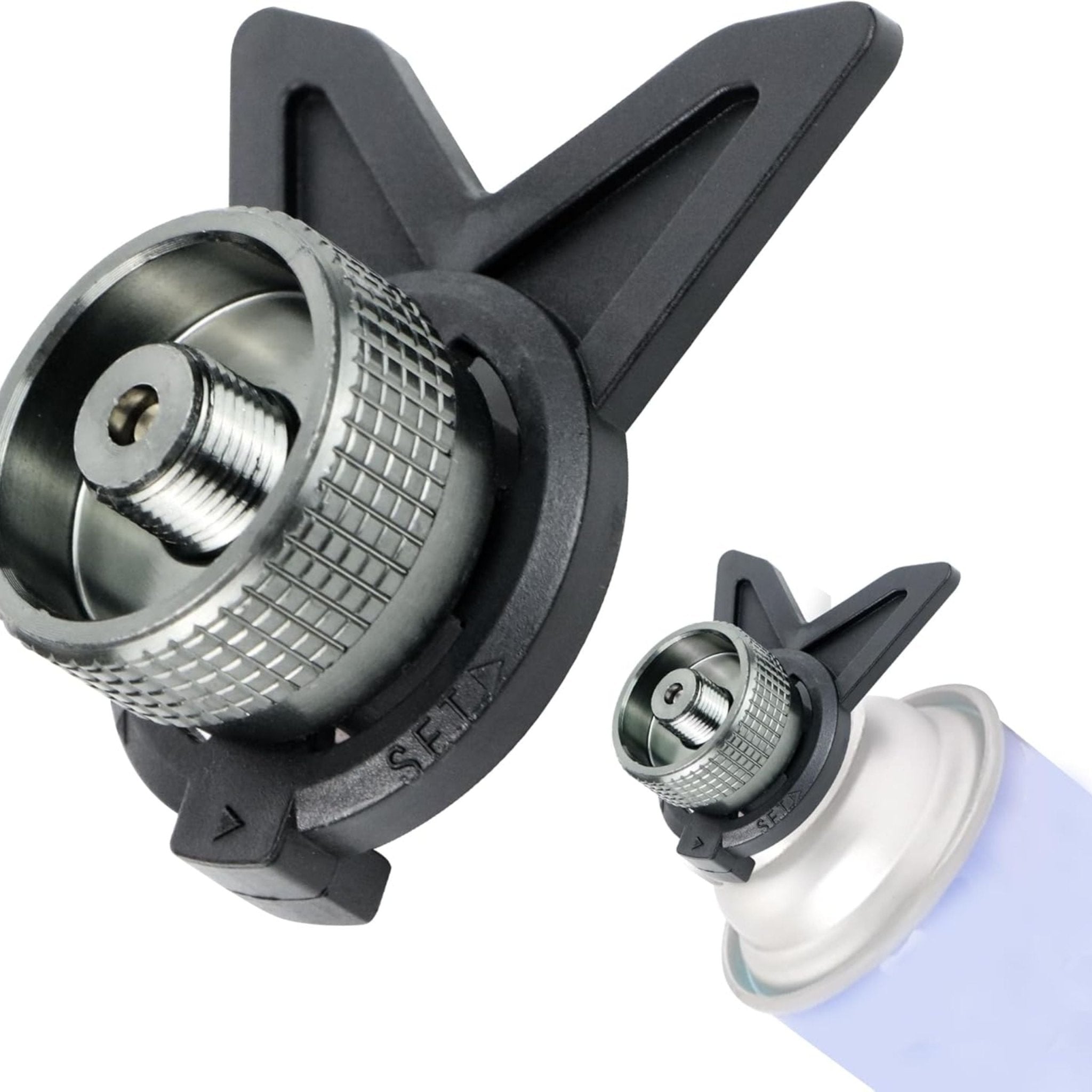 Camping Gas Stove Valve - Black