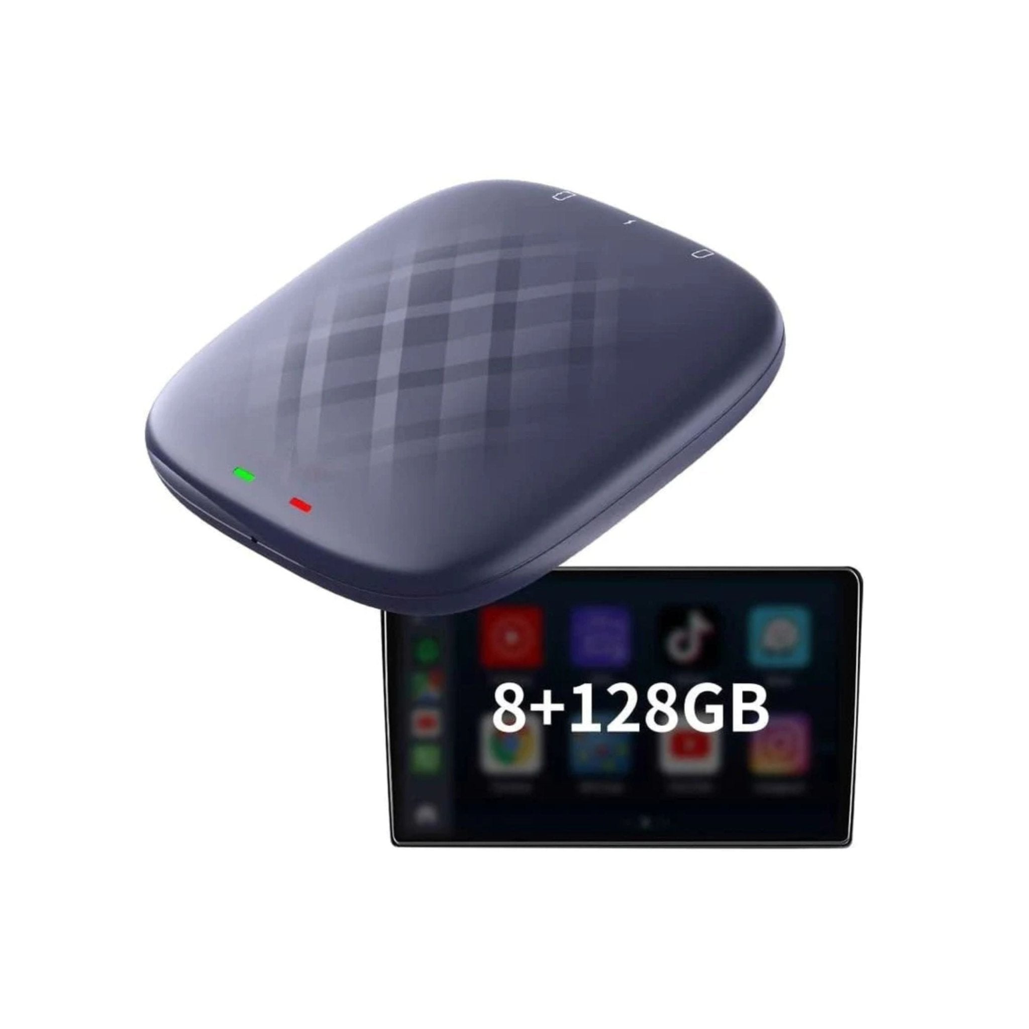 Car Android Box Full Android System 4G 8GB 128GB - Dark Blue