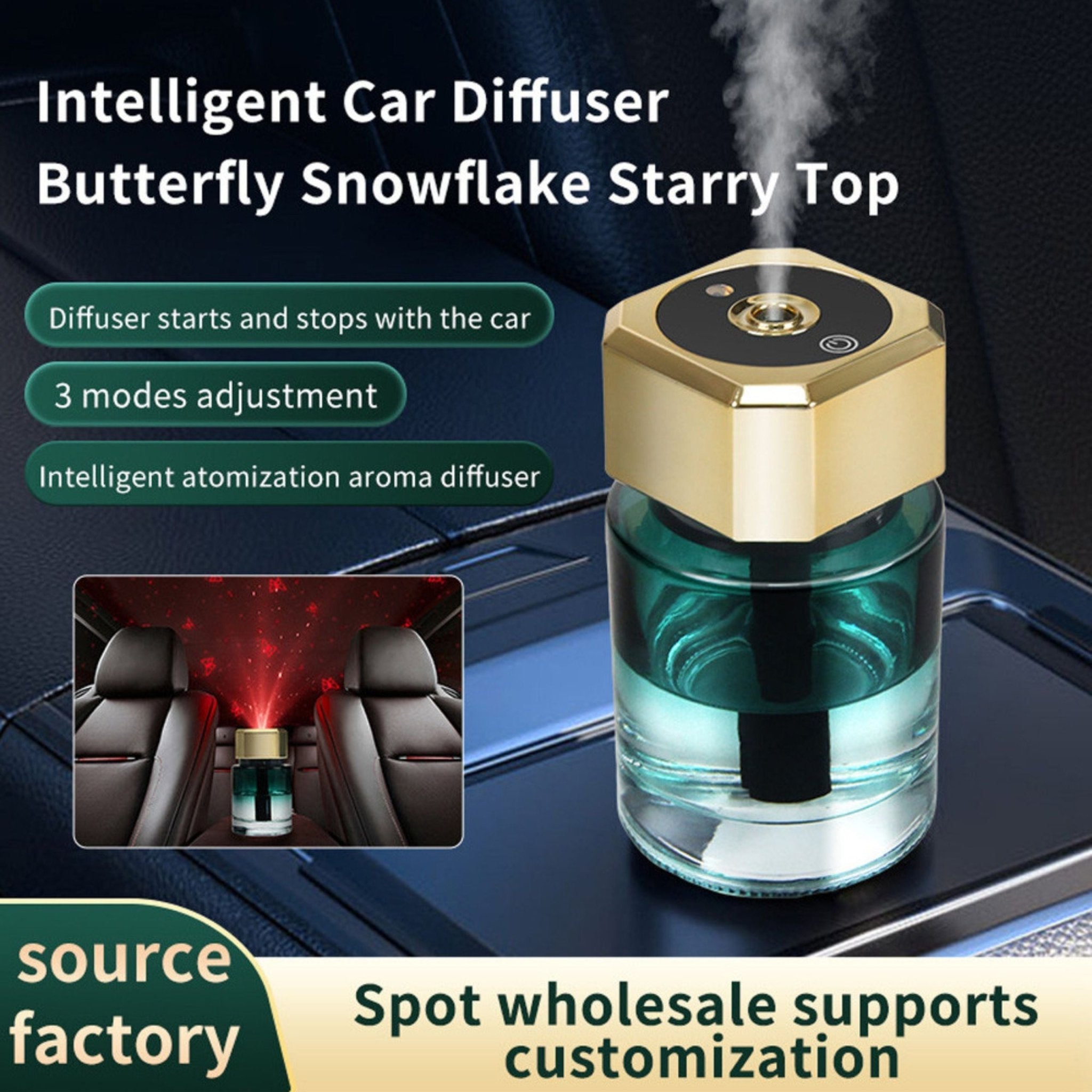 Car Fragrance Diffuser 160mL