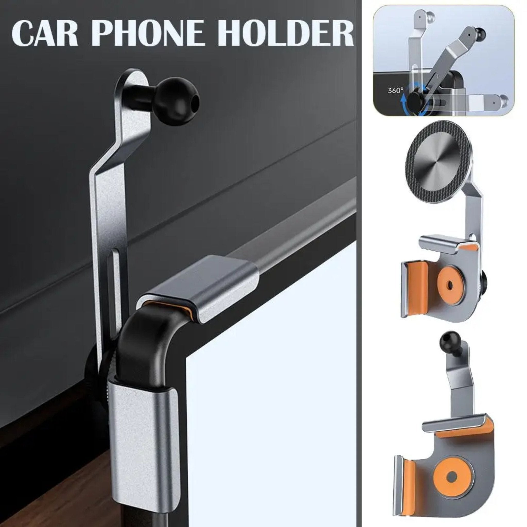 Car Screen Buckle Bracket P10s - Space Gray