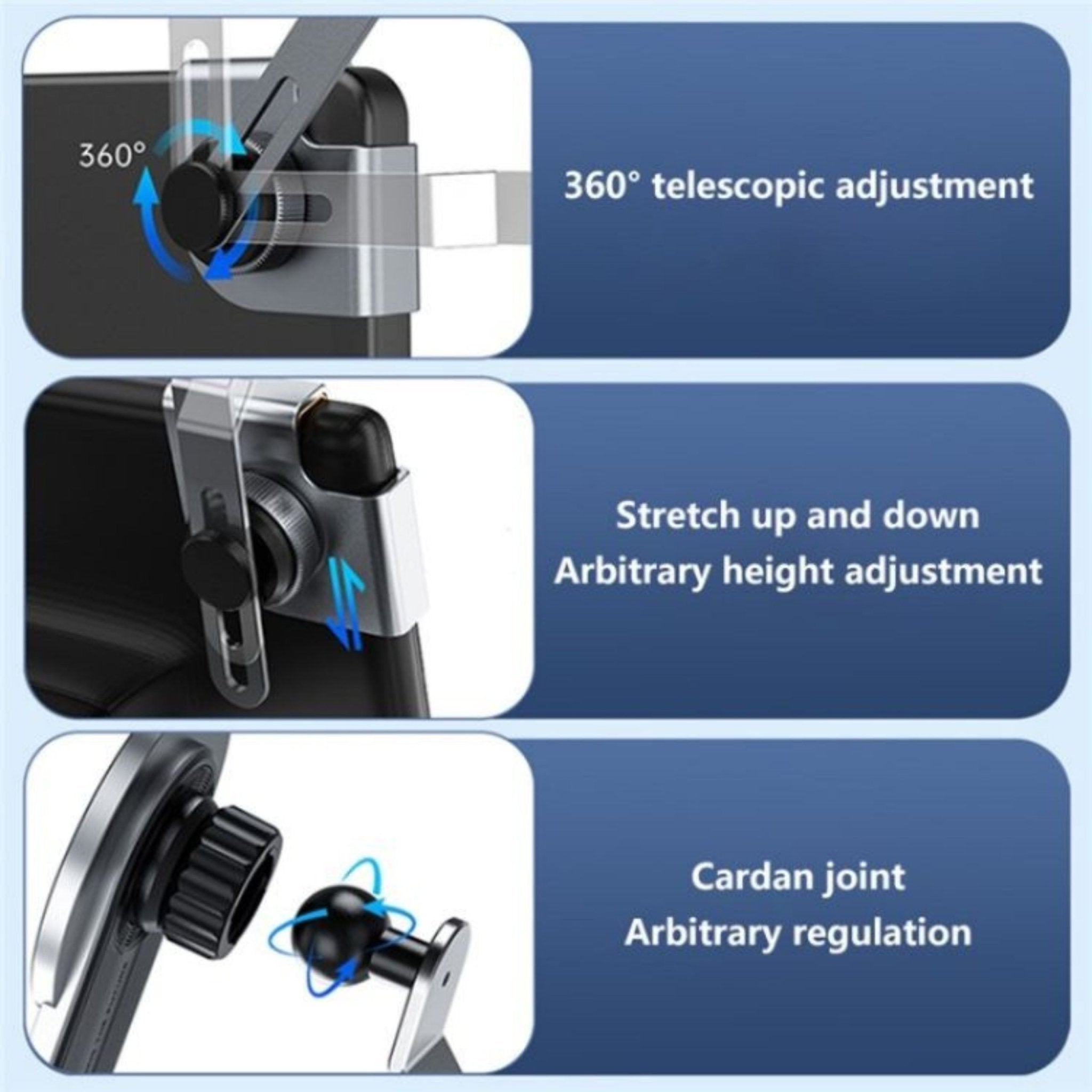 Car Screen Magnetic Wireless Charging Bracket A8s - Space Gray