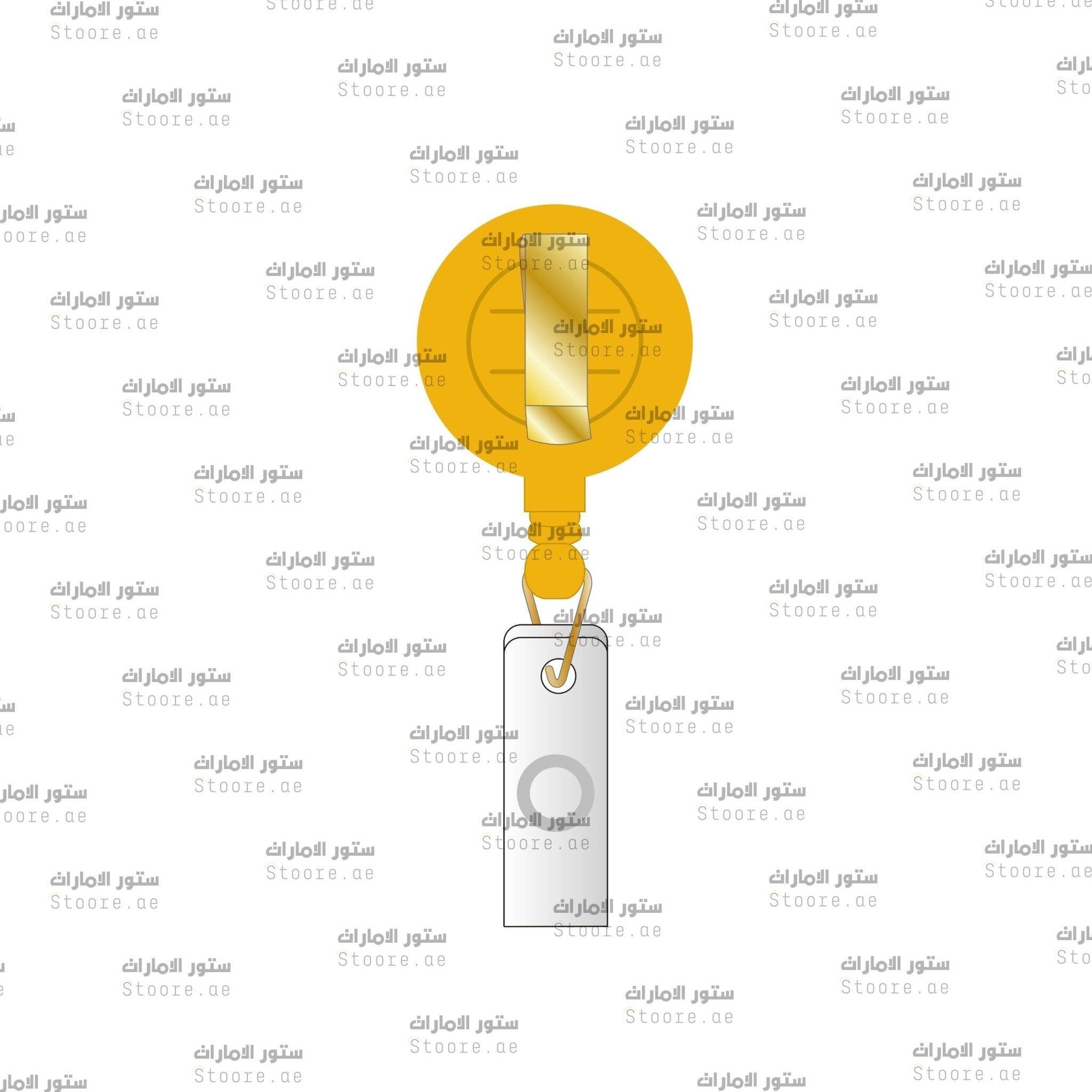 Card Holder Abudhabi Police - Gold