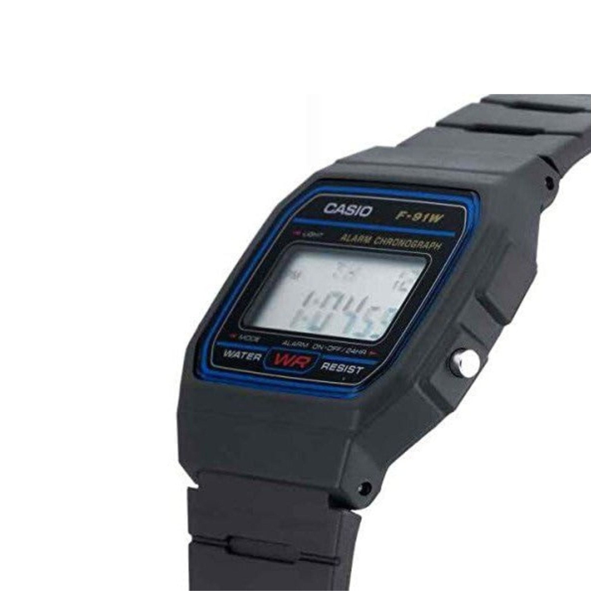 Casio LCD Digital Watch F-91W-1DG - Black