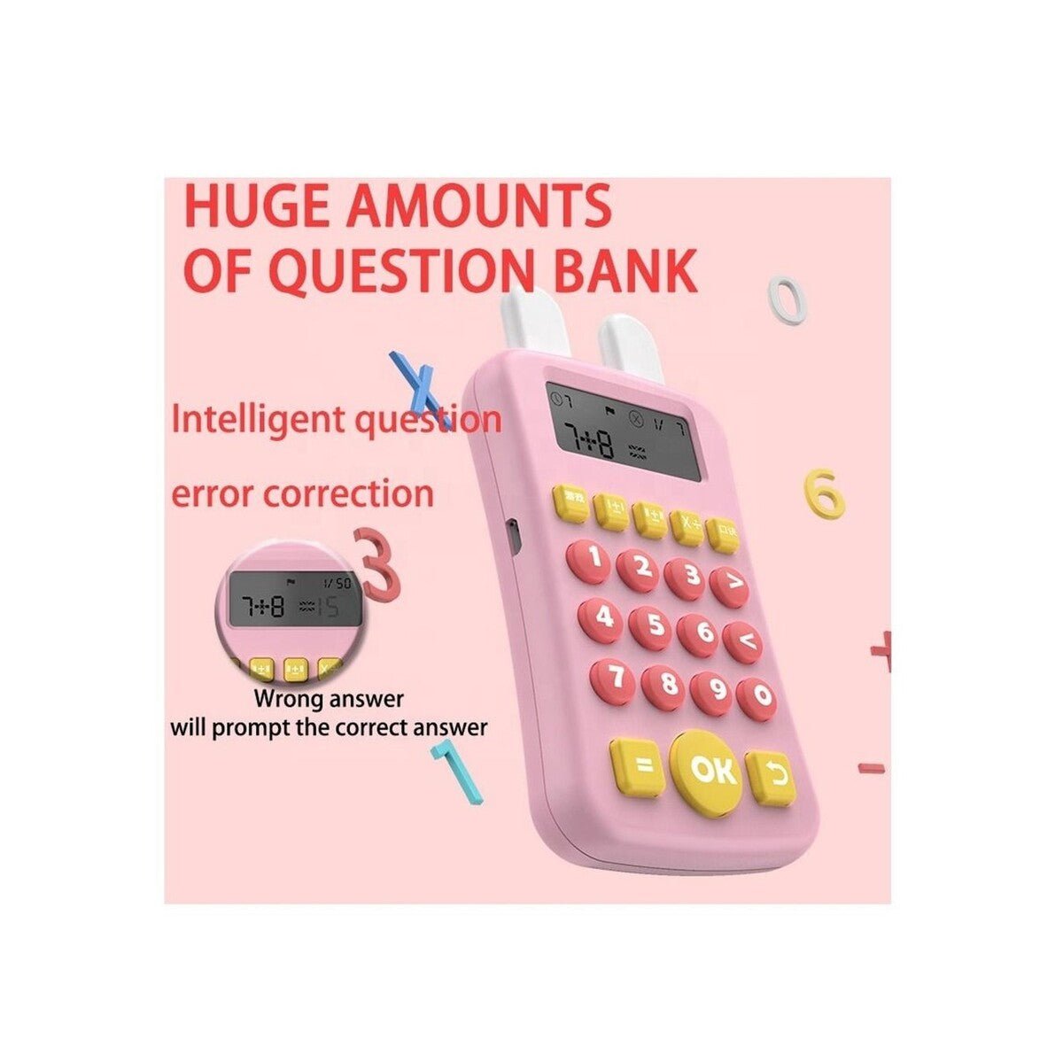 Children's Mathematics Early Education Toy Machine in Arabic Language