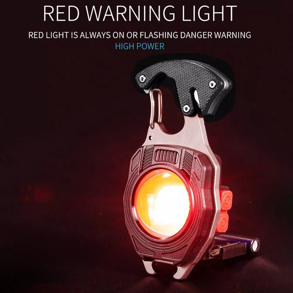 Cob Keychain Light Portable Mini LED Flashlight