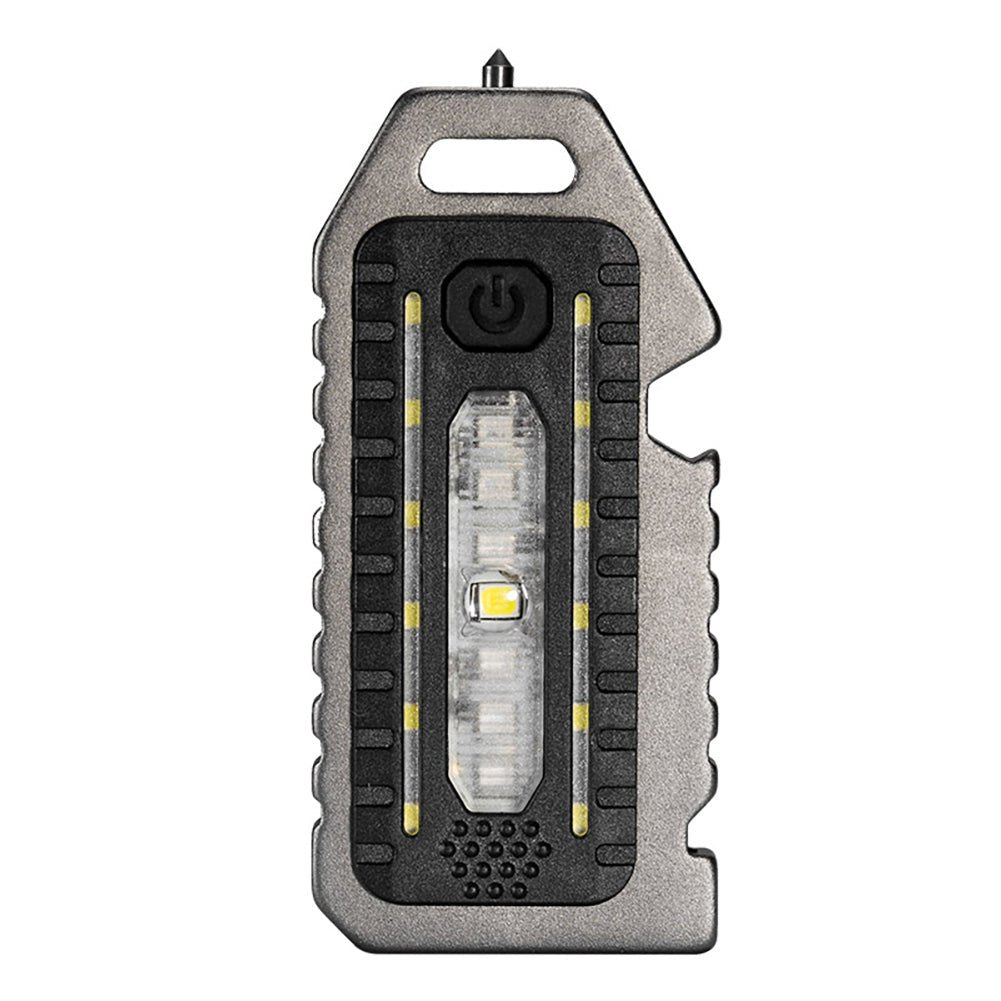 Cob Rechargable Keychain Light - W5135 -Black