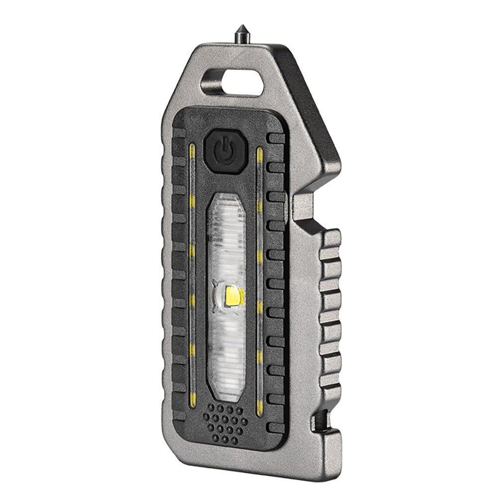 Cob Rechargable Keychain Light - W5135 -Black
