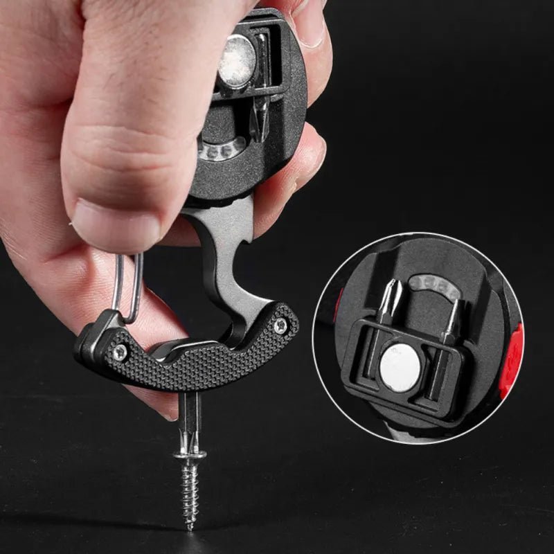 Cob Rechargable Keychain Light - W5142 - Orange