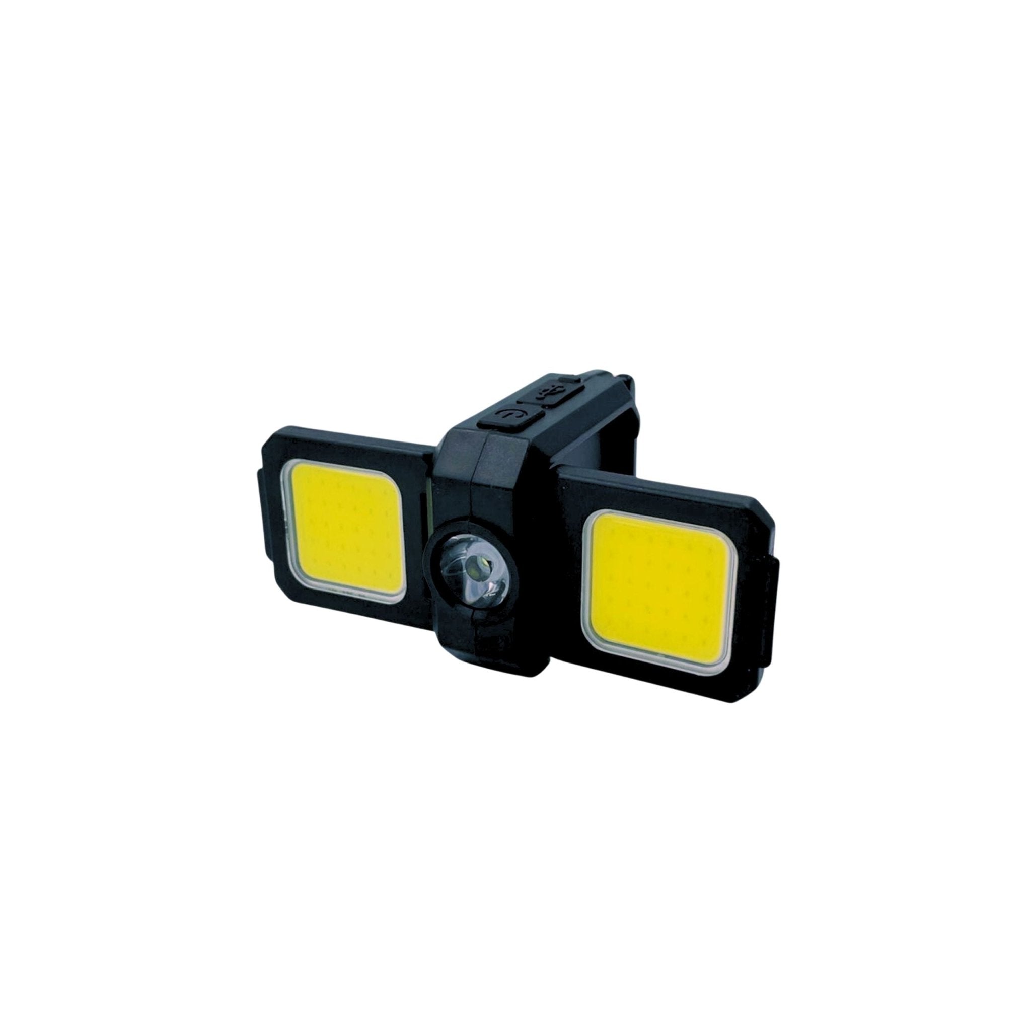 Cob Rechargeable Keychain Double Side Light - 3 - Black