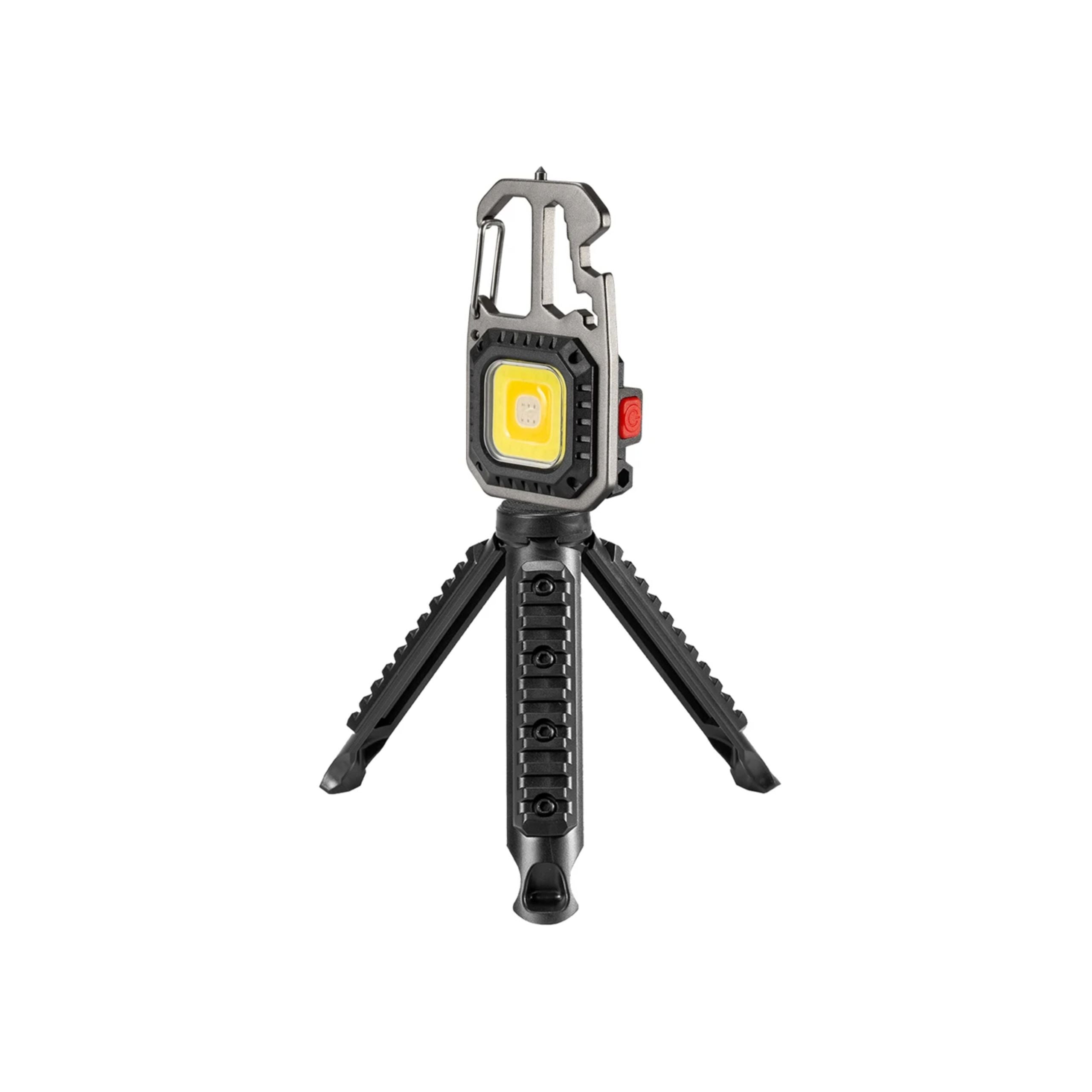 Cob RechargeableKeychain Light W5138 - Black