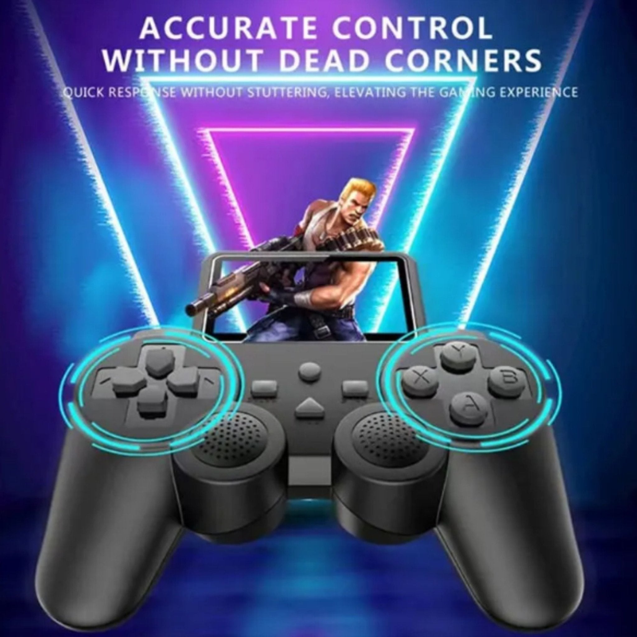 Controller Game Pad Digital Game player S10 - Black