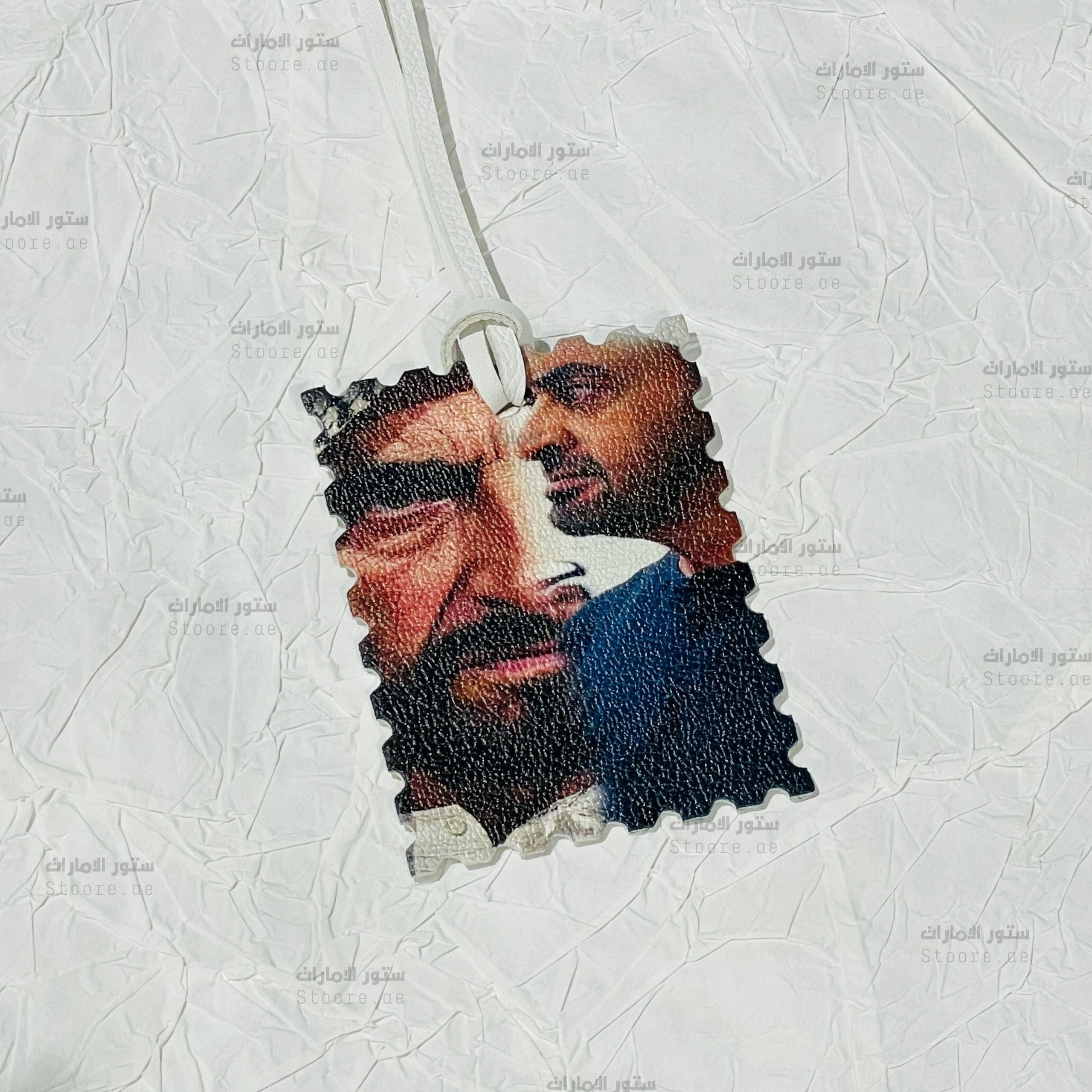 Leather Charm Sheikh Zayed bin Sultan Al Nahyan & Sheikh Mohammed bin Zayed Al Nahyan - 1