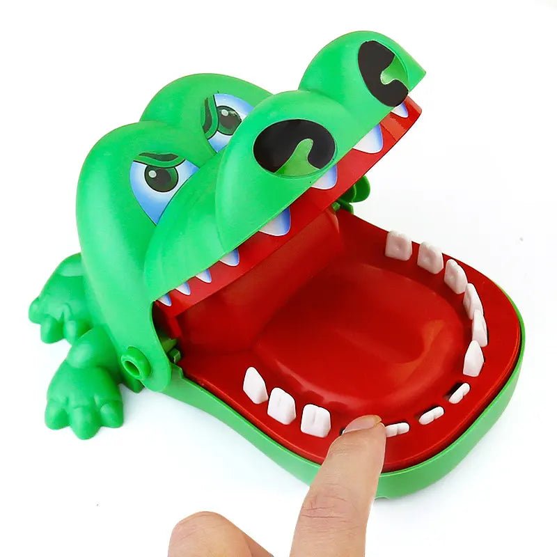 Crocodile Dentist Bite Finger Game Shocker Toy