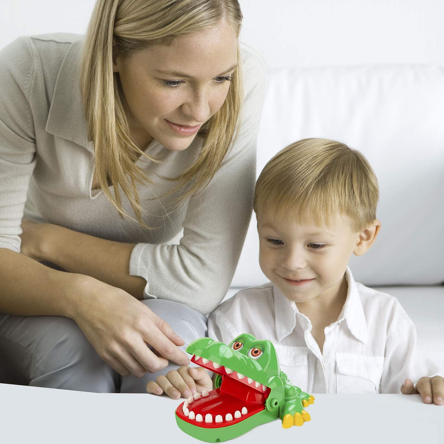 Crocodile Dentist Bite Finger Game Shocker Toy