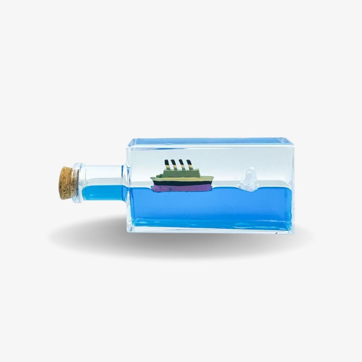 Cruise Ship Fluid Drift Bottle 2 - Titanic