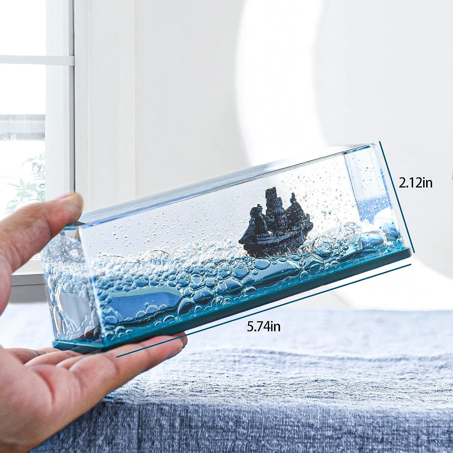 Cruise Ship Fluid Drift Bottle - Black Pearl