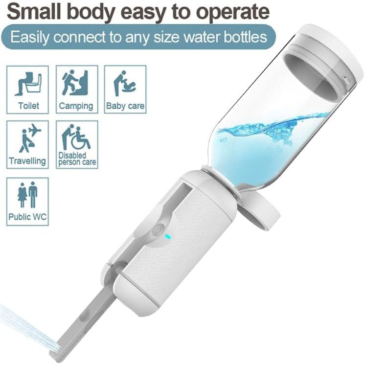 DLC Pocket Travel Bidet Sprayer SH-8114 - White