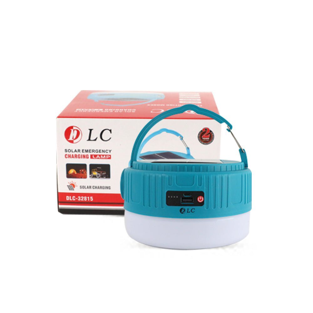DLC Solar Emergency Charging Lamp DLC-32815 - Blue