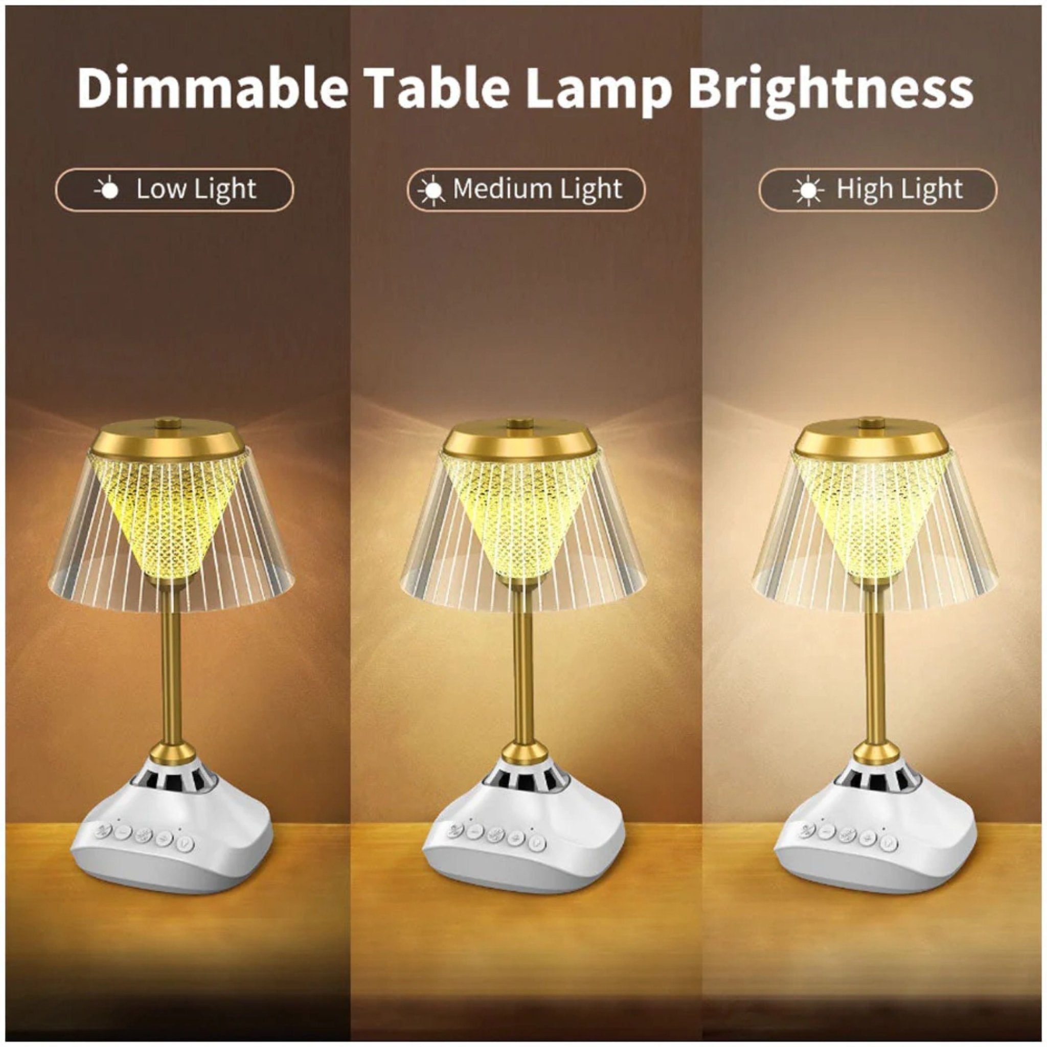 Desk Lamp Quran Speaker-2 SQ-918 - White