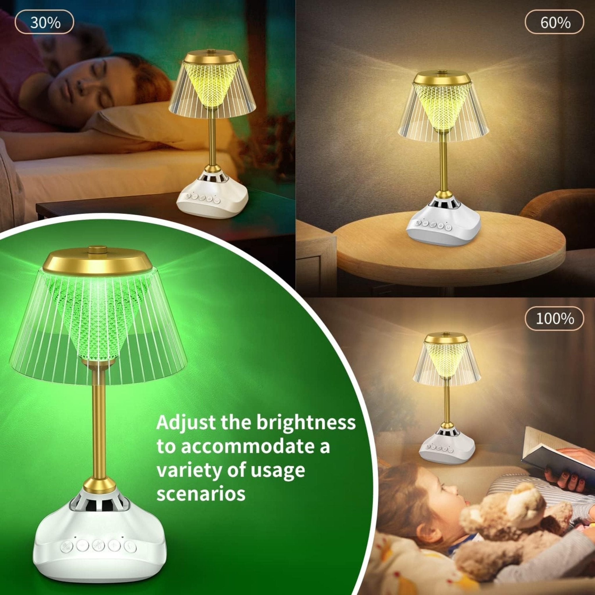 Desk Lamp Quran Speaker-2 SQ-918 - White