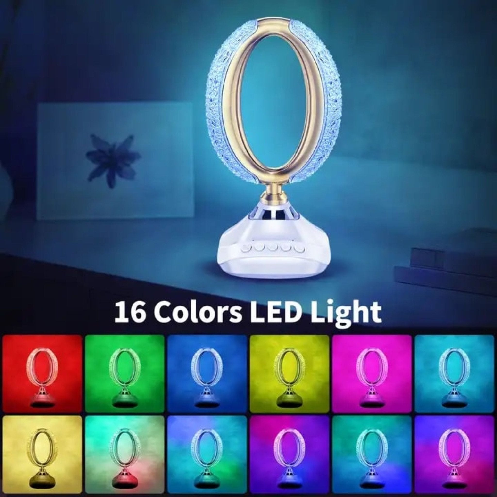 Desk Lamp Quran Speaker SQ-850 - White