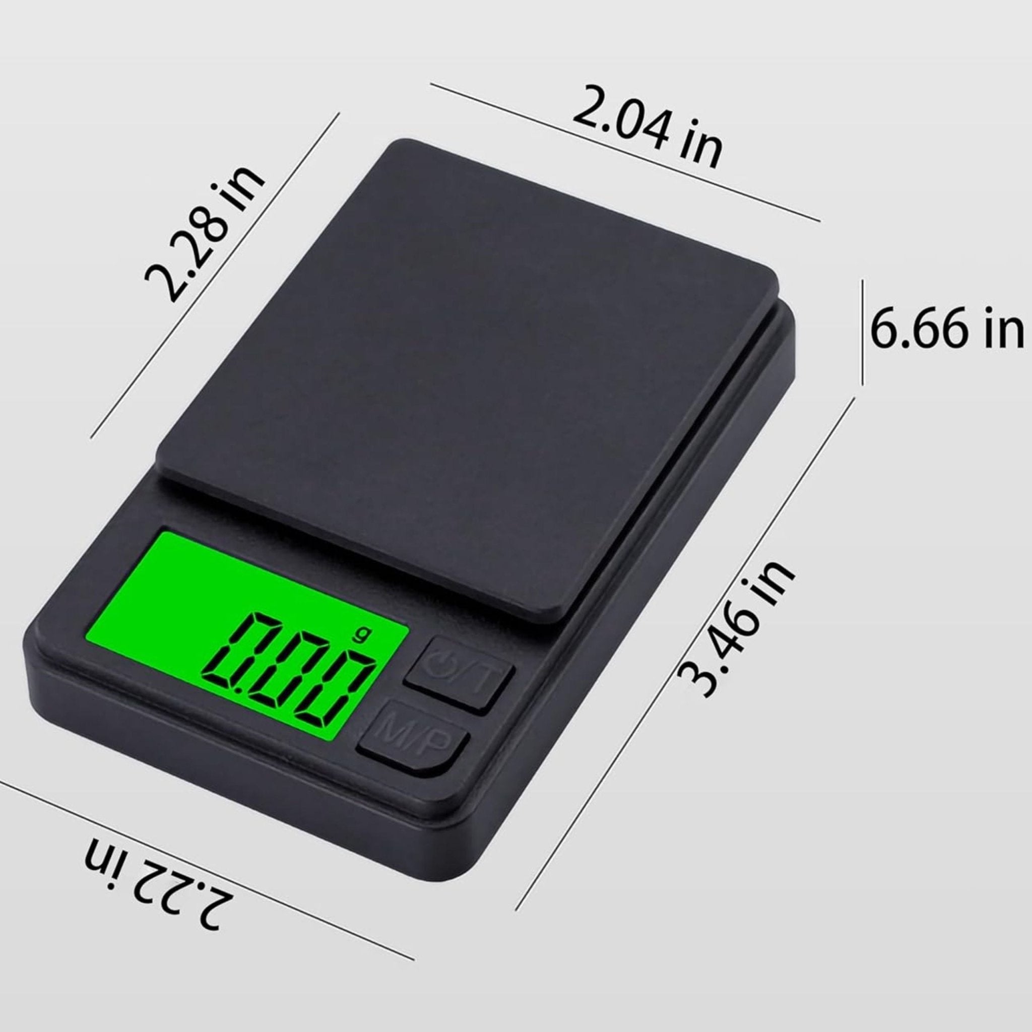 Digital Pocket Scale - Black
