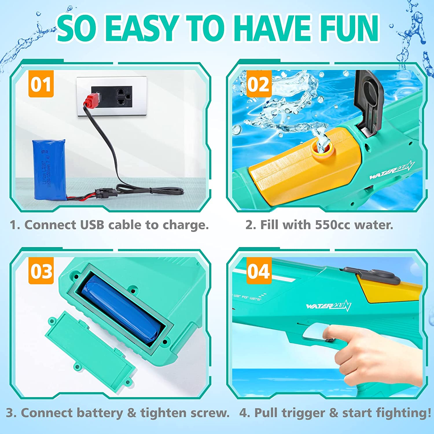 Electric Water Gun