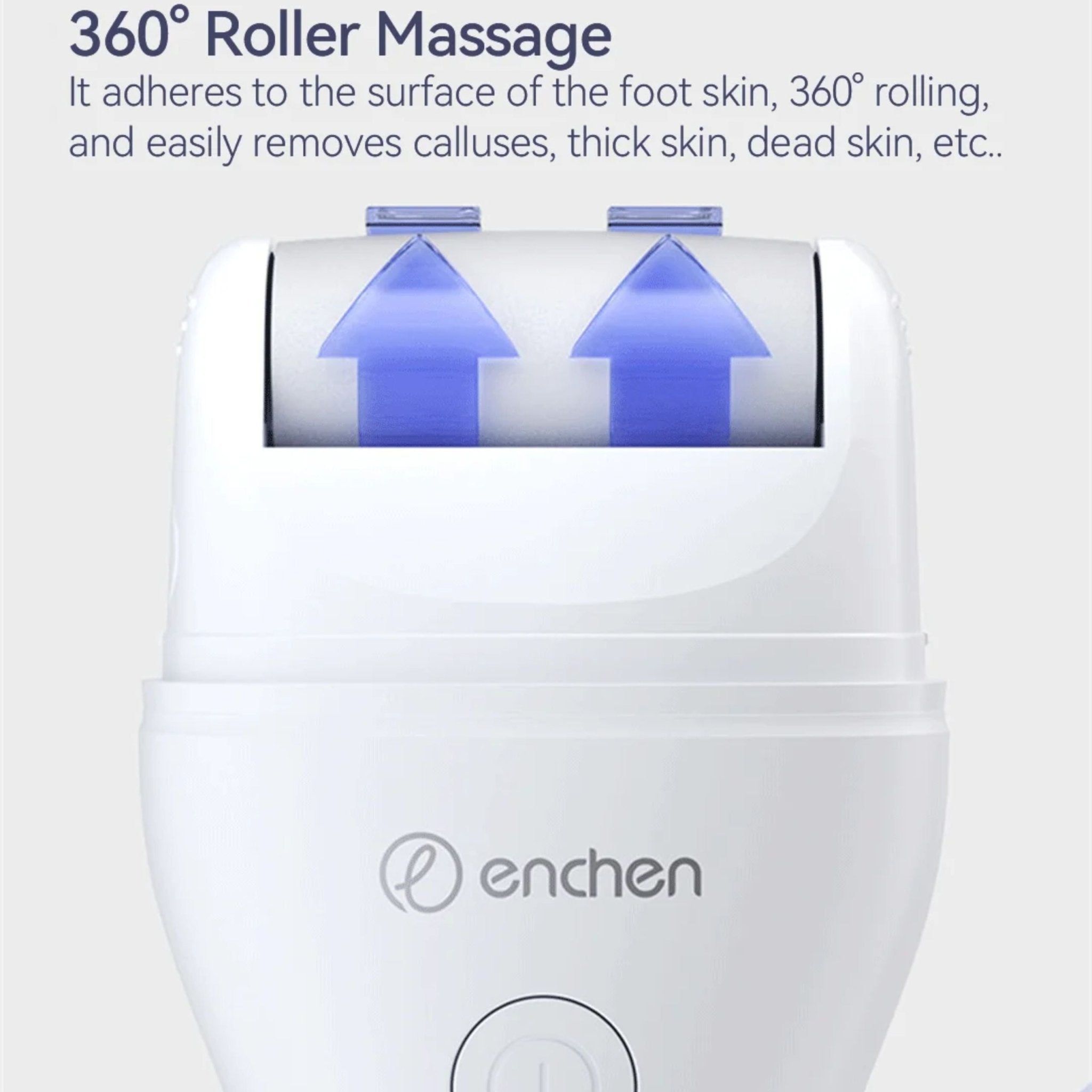 Enchen - Rock Electric Foot Callus Remover EMJ001 - White