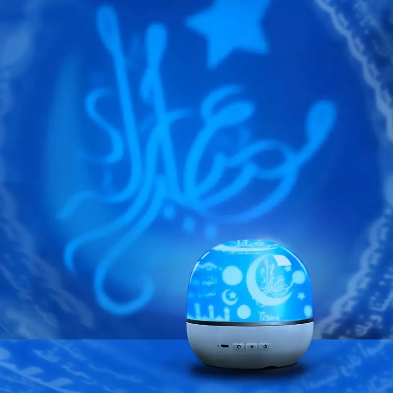 Equantu Rotating Projection Lamp Quran Speaker QB-526