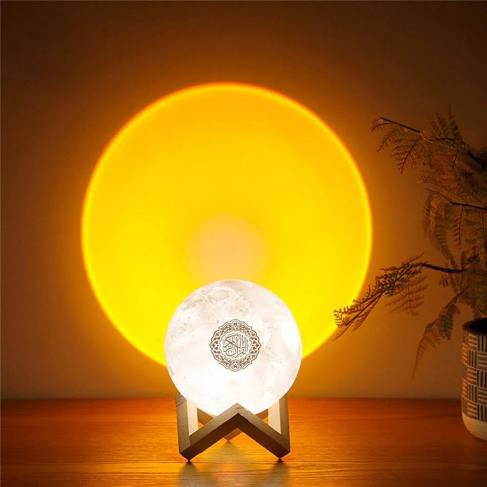 Equantu Sunset Moon Lamp Quran speaker SQ-175