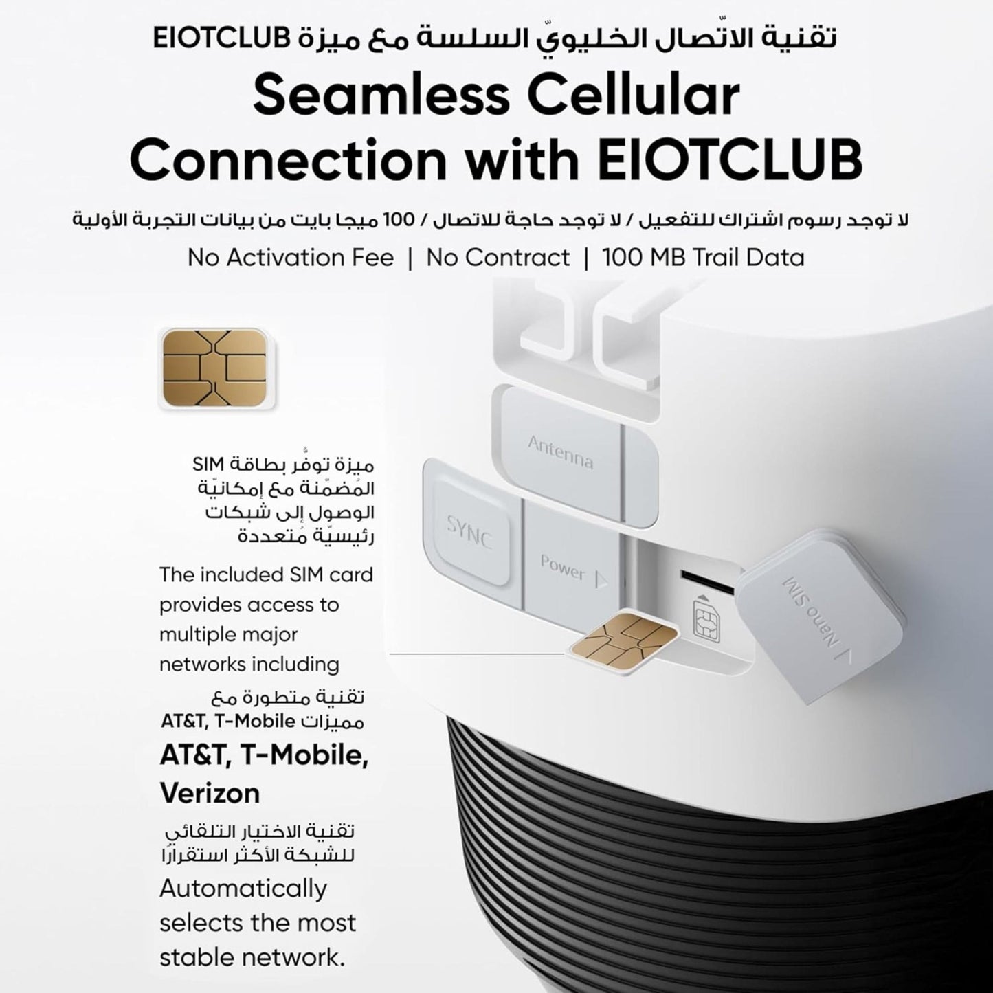 Eufy 4G LTE S330 4K Cam - White