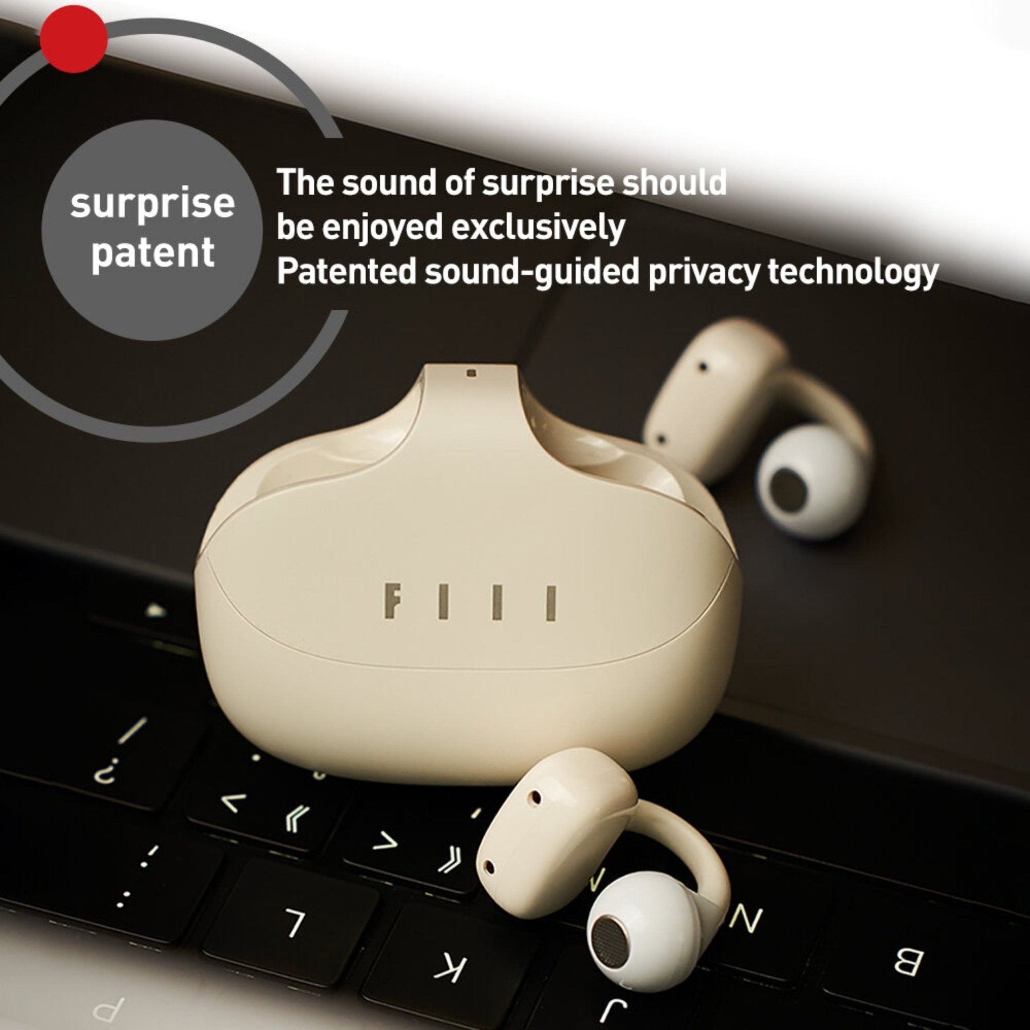 FIIL Atom Ear‑clip Bluetooth Headphones Global
