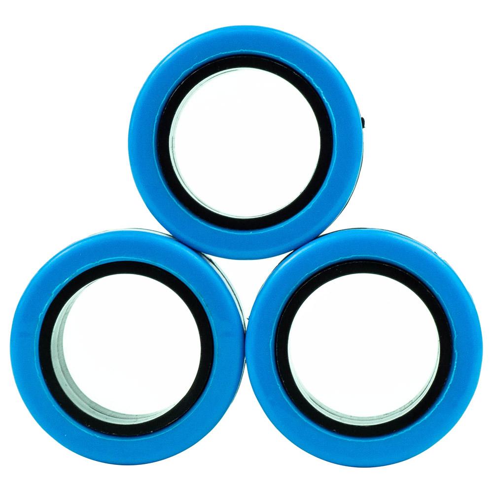 FinGears Magnetic Rings for Urban Lifestyle - Large - Blue
