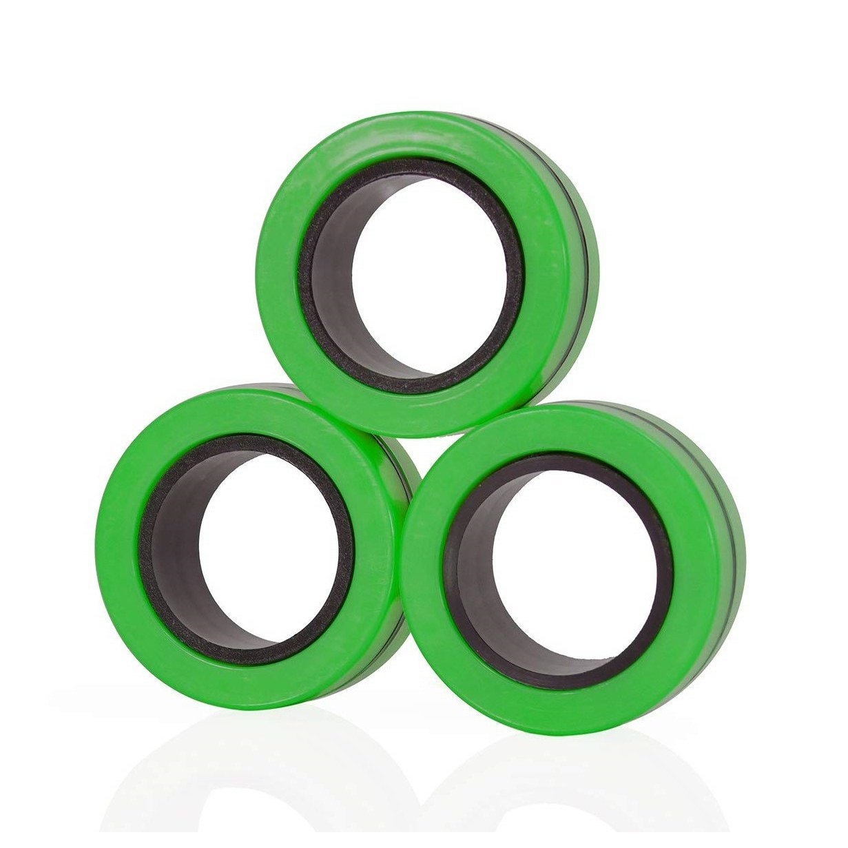 FinGears Magnetic Rings for Urban Lifestyle - Small - Green