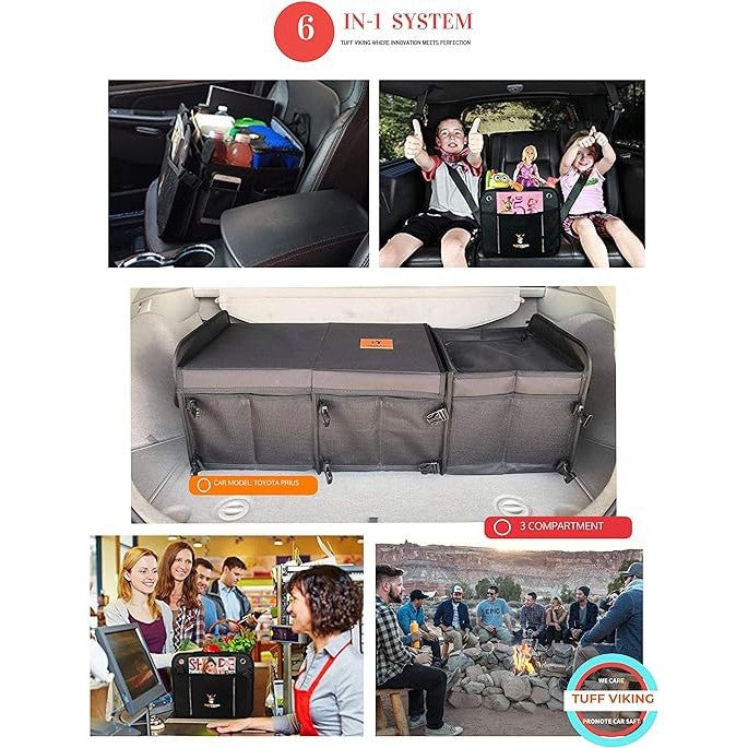 Foldable Organizer Bag - Black