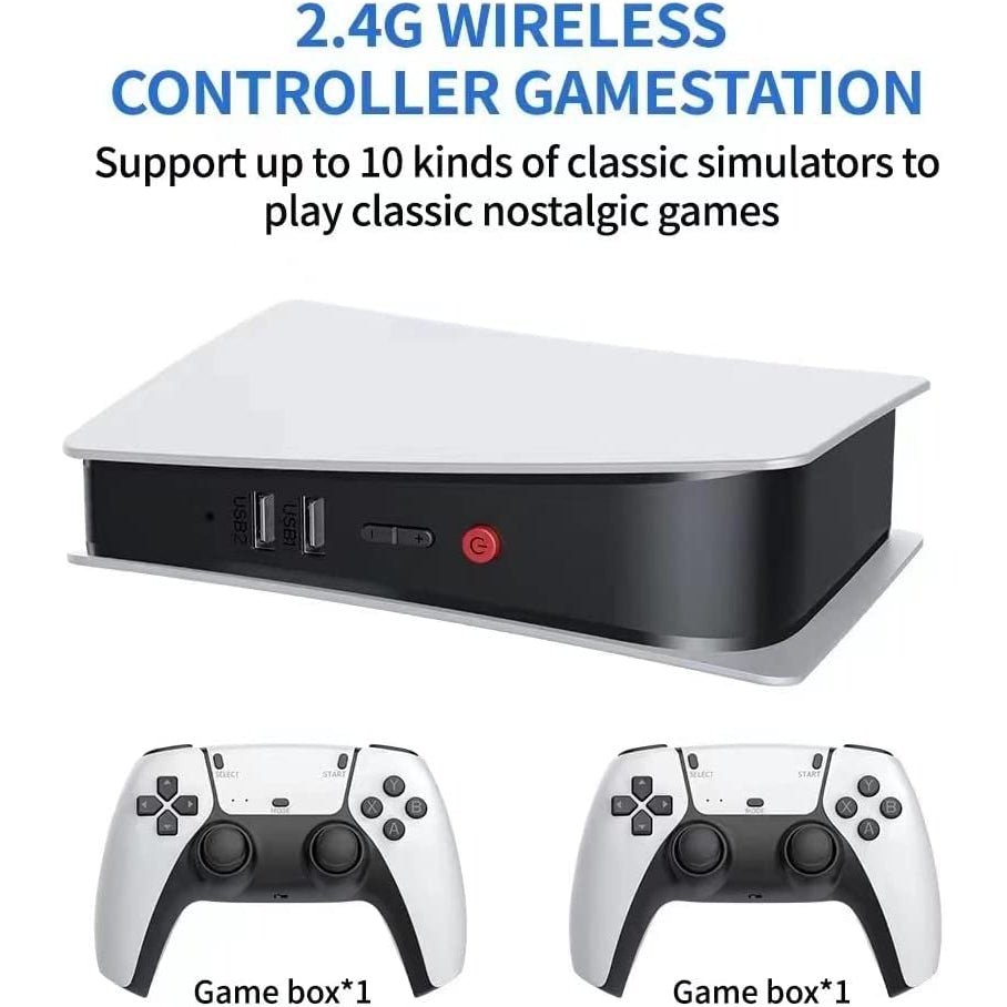 Game 2.4G Double Wireless Controller Game Stick 4K HD Classic