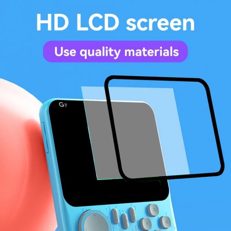 Game Box G7 Ultra-Thin Handheld Game Console 3.5-Inch HD Screen