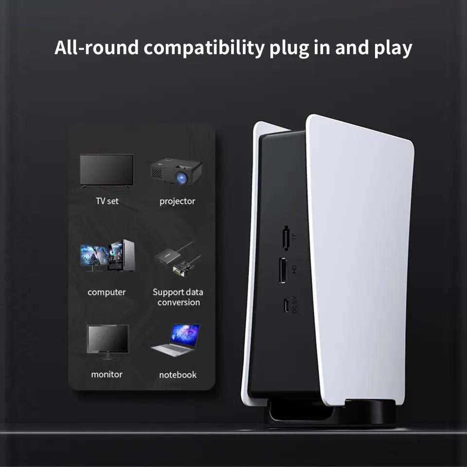 Game Console 2.4gb Wireless Controller Game Station, 4K HD Output