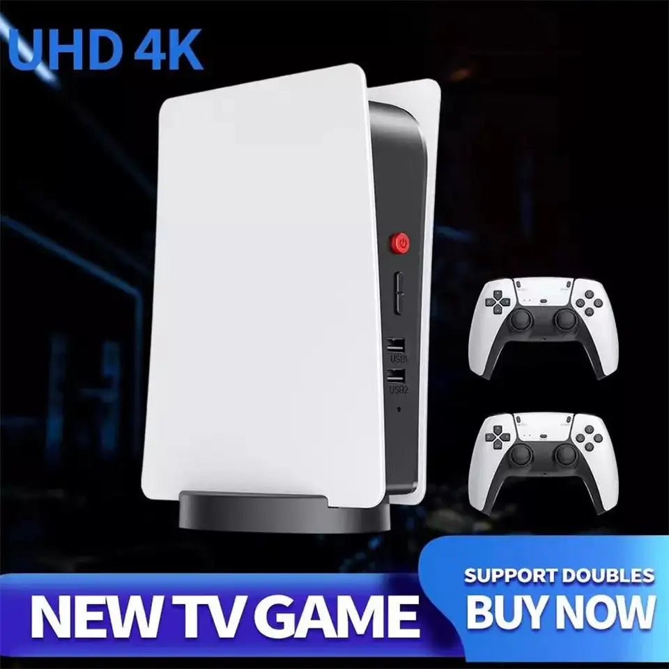 Game Console 2.4gb Wireless Controller Game Station, 4K HD Output
