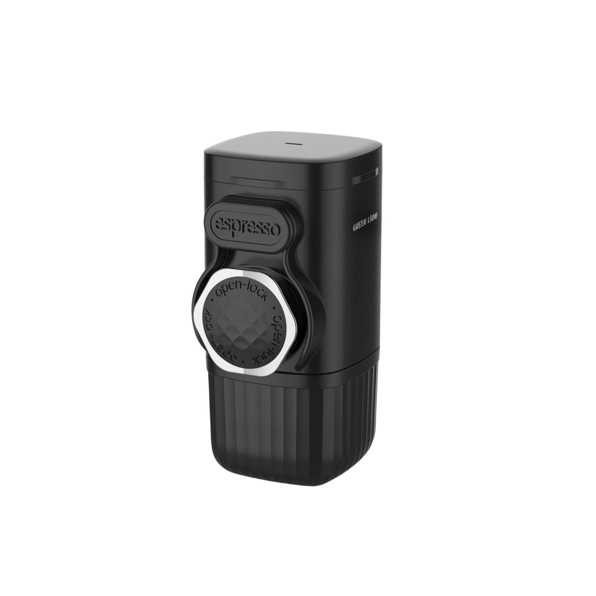 Green Lion 2 in 1 Instant Pocket Coffee Maker 100ml - Black